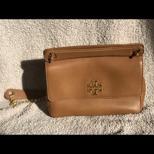 Authentic Cognac Tory Burch Crossbody